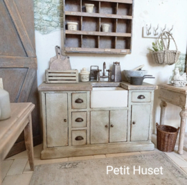 Zeer Brocante Keukenblok