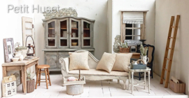 Brocante Vitrinekast