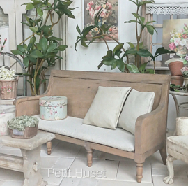 Brocante Houten Bank