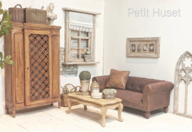 Brocante Lage Chesterfield Bank