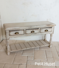 Brocante Sidetable met Laden