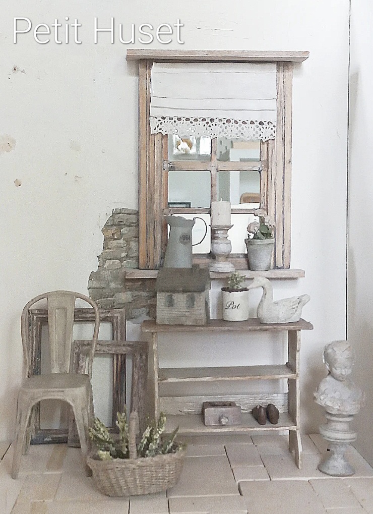 Eenvoudig Brocante Klompenbankje