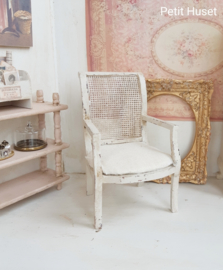 Brocante Stoeltje met Webbing