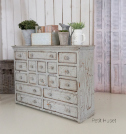 Brocante Ladenkast met Craquelee