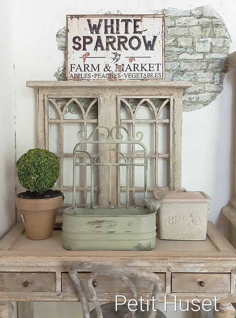 Brocante Plantenrekje