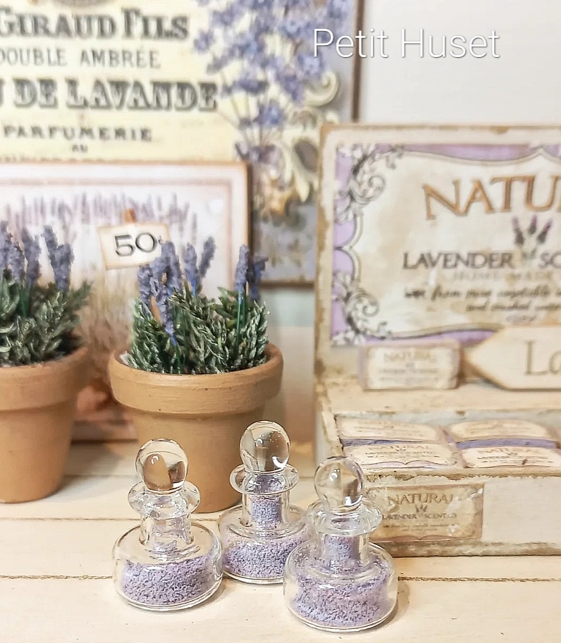 Flesje Lavendel Badzout