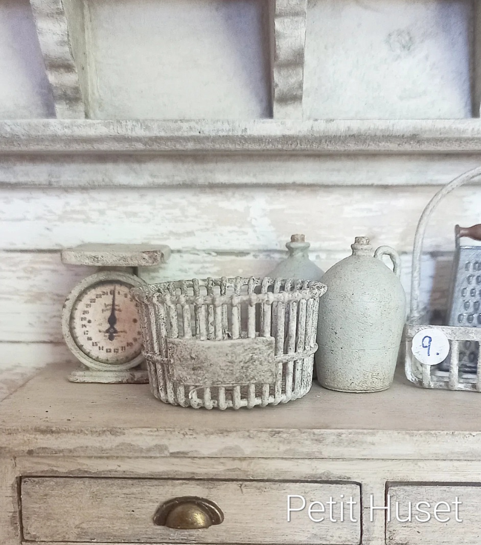 Brocante Draad Mandje
