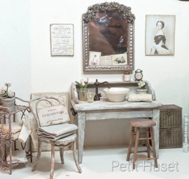 Zeer Brocante Wastafelmeubel