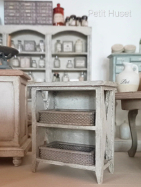 Brocante Open Kastje met 2 Manden