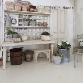 Brocante Oppot Tafel/ Potting Shed