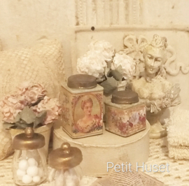 2 Brocante Potjes met Label