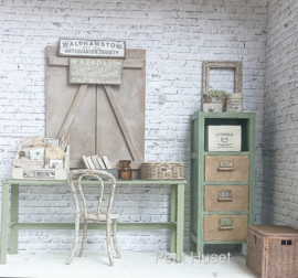 Brocante Oude Archiefkast