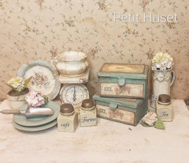 Zeer Brocante Zout Blik