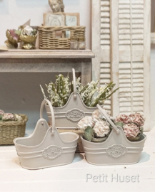 Flowers&Garden Mand Metaal