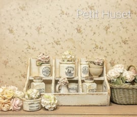 Set van 3 Brocante Potjes