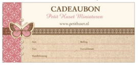 Cadeaubon 5.00