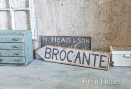 Groot BROCANTE Sign