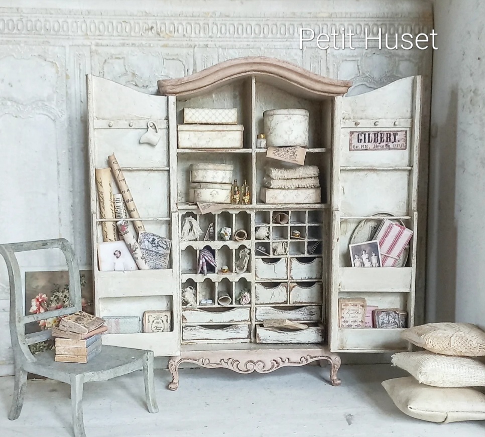 Brocante Hobby/Snuiserijen Kast.