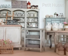 Brocante Open Kastje met 2 Manden