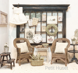Groot Brocante Decoratie Raam