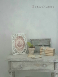 Prachtig Lijstje met Toile de Jouy