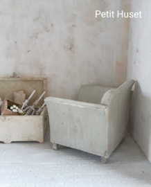 Oude "Ledere" Fauteuil