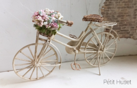 Brocante Fiets met Bloemen