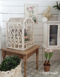 Brocante Victoriaanse Vogelkooi