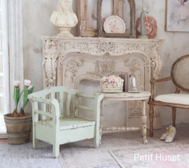 Brocante Kinder Stoeltje met Klep
