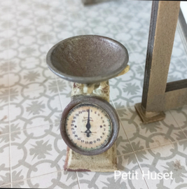 Oude Brocante Keukenweegschaal