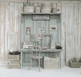 Brocante Paneel met Tafel