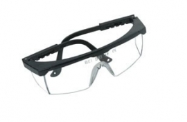 Veiligheidsbril met verstelbare pootjes en krasvaste lens
