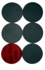 Schuurschijf Silicium Carbide geschikt voor steen met klitrug 115mm set van 8 stuks k40 tot en met K1200