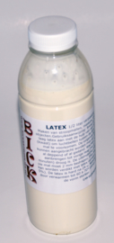Latex vloeibaar of vloeibaar rubber 1/2 liter verpakking