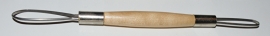 Mirette draad GA02 met houten hecht dubbelzijdig 20cm