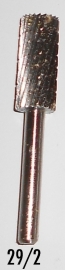 Carbide burrs designed for use on soft stone, bronze and plastics