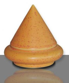 Glazuur mandarijn glans 100 gram poeder 1020 - 1080 °C