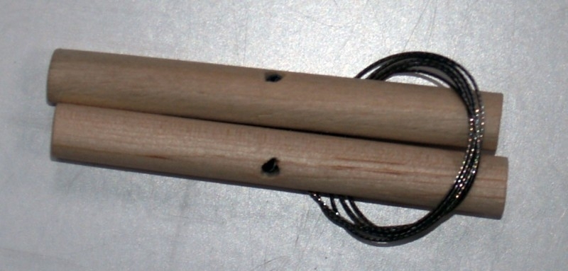 extreem rijk Thuisland Kleisnijder met twee houten stokjes en flexibele draad van 50cm | Diversen  klei en boetseren | Webwinkel BICK Art Supplies
