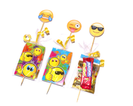 Emoji traktatietaart