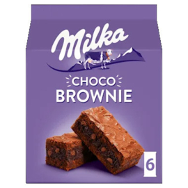 Traktatiezakje met brownie reepje