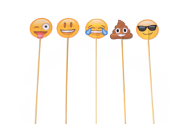 Emoji traktatietaart