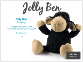 Nici pluche schaap Jolly Ben