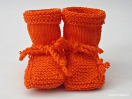 Babyslofjes - Kat. Mt 7 t/m 10 cm Oranje