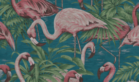 Curiosa - Flamingo 31541 - Arte Wallpaper