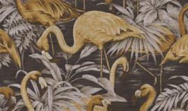 Curiosa - Flamingo 31540 - Arte Wallpaper