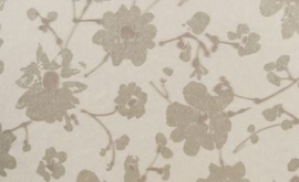 18010 Metal Velvet Flower and Lin - Flamant by ARTE wallpaper