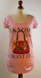 Red Rouge roze shirt-M