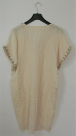 Beige tuniek-M