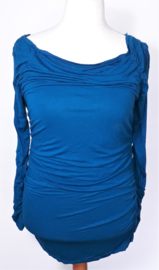 Cora Kemperman blauwe jurk-XL