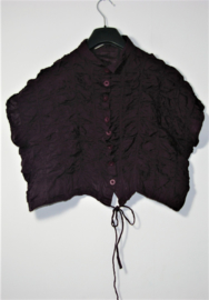 Cora Kemperman paarse blouse-L